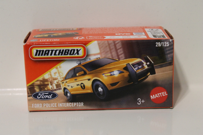 Matchbox Ford Police Interceptor