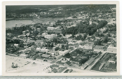 Kuopio kauniisti kulkenut Karhumäki ilmakuva
