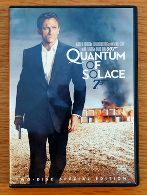 007 Bond Quantum of Solace (2008) DVD