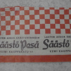 Kemi, Säästö Pesä (Lasten asuja), vanha  paperipussi - pikkukuva 2