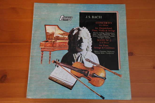 J.S.Bach:Triple Concerto/Suite in B minor-LP.