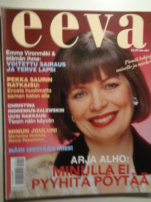 Eeva lehti Nro 12/1998 (25.11)