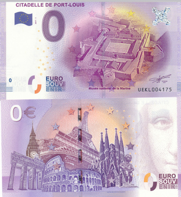0€ France CITADELLE DE PORT-LOUIS ALE ( Ovh 3.95€ )