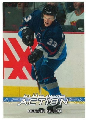 03-04 In the Game Action #544 Henrik Sedin
