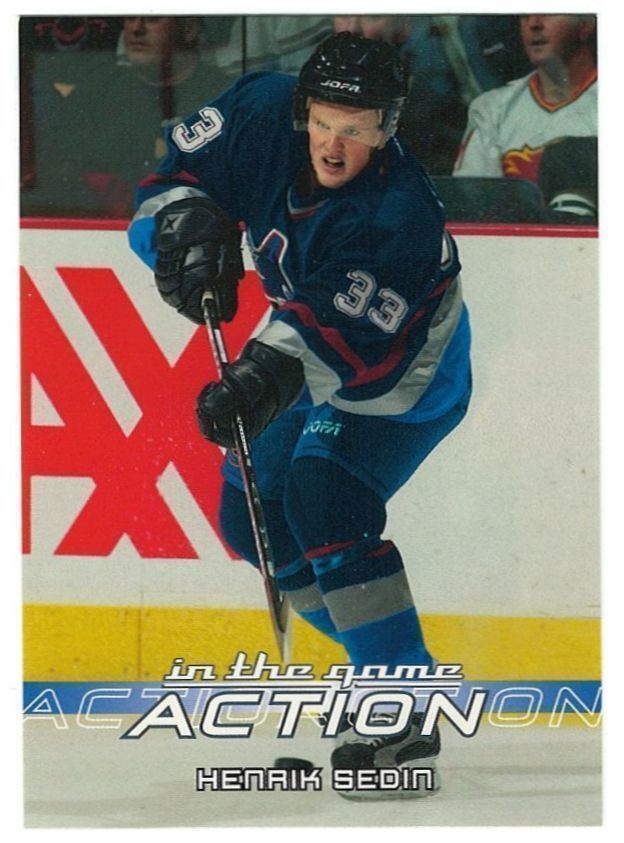 03-04 In the Game Action #544 Henrik Sedin
