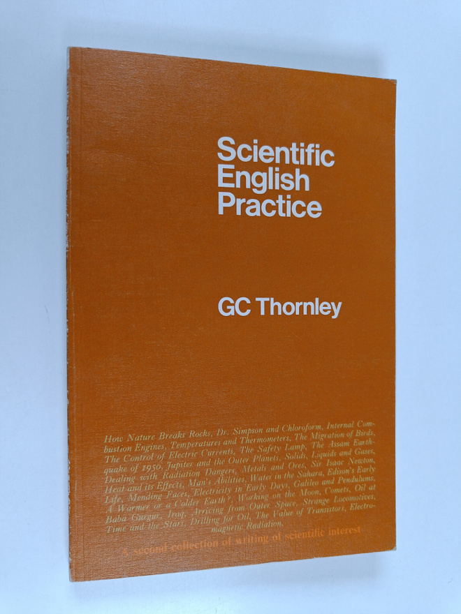 G. C. Thornley : Scientific English practice