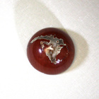 Jaspis 186.80 karaattia pyöreä cabochon 37.6 x 18.0 mm - pikkukuva 2