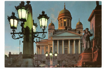 Helsinki: Tuomiokirkko ja valaisin