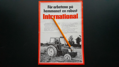 IH International Traktori esite (1977)