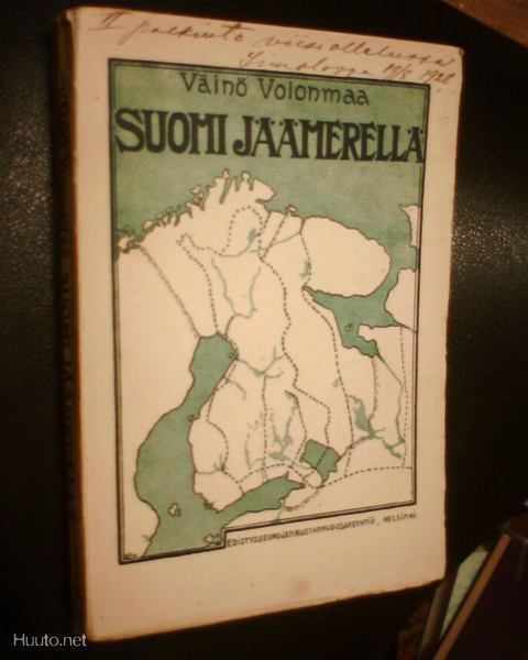 Väinä Voionmaa  SUOMI JÄÄMERELLÄ ( 2 p. 1919 ) Sis.pk:t