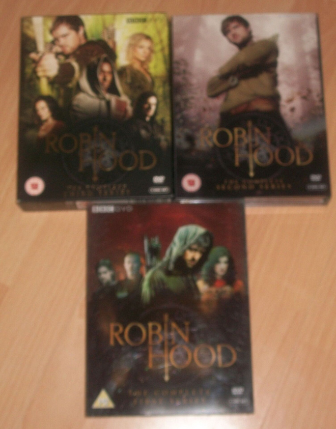 ROBIN HOOD kaudet 1-3 [Koko sarja]