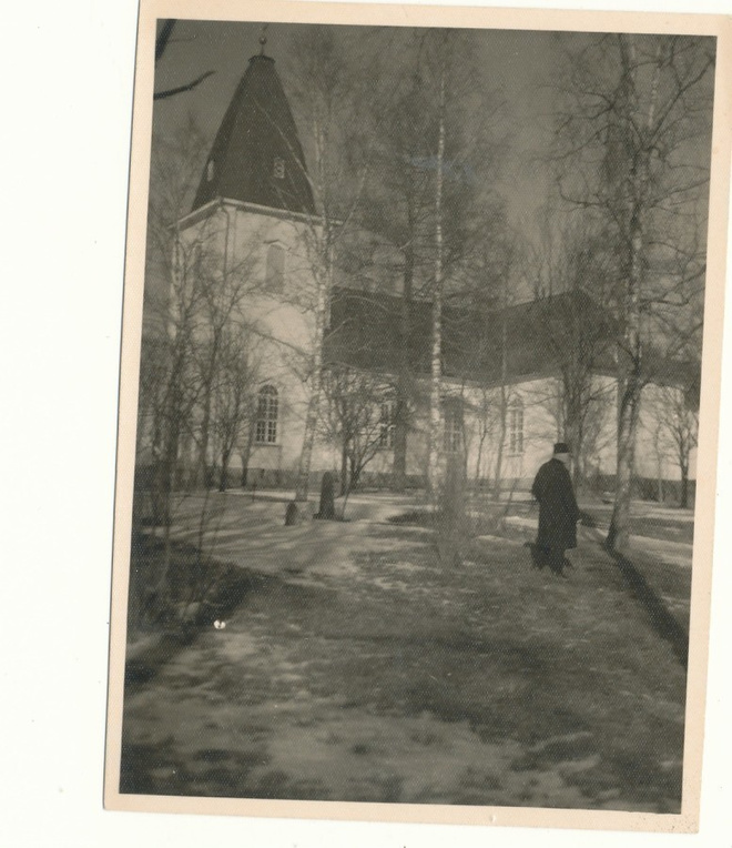 HÄMEENKYRÖ, KIRKKO - vanha valokuva