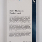 Harry Martinson : Hyvästi, meri! - pikkukuva 2