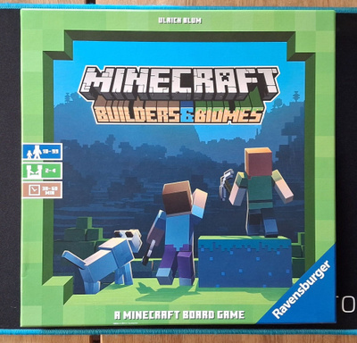Minecraft Builders & Biomes lautapeli