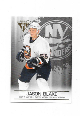 2003-04 Titanium #63 Jason Blake New York Islanders