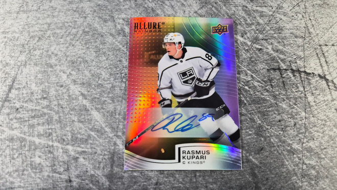 Rasmus Kupari 2021-22 Allure Full Rainbow Auto
