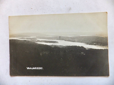 VANHA Postikortti Vaajakoski Jyväskylä 1920-l