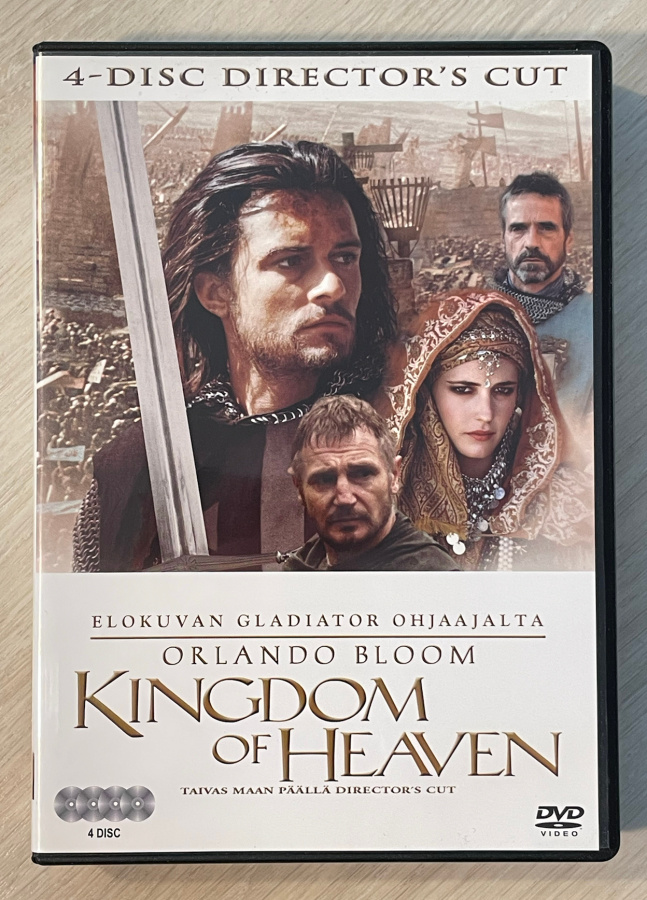 Ridley Scott: TAIVAS MAAN PÄÄLLÄ (2005) Orlando Bloom (4DVD)