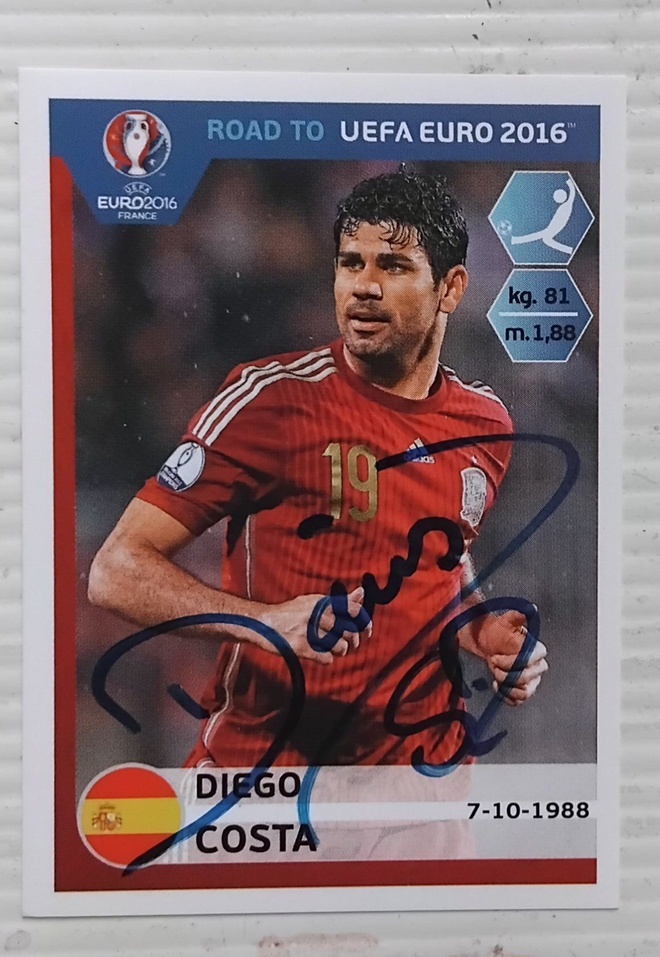 Diego Costa Espanja signed