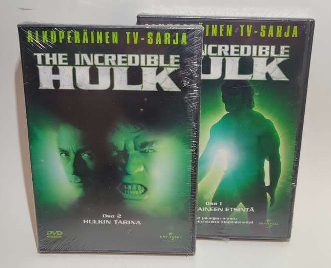 The Incredible Hulk -televisiosarja ( dvd )