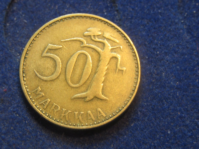 50 markkaa 1952