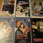 Laatikollinen vhs-kasetteja fix yms. - pikkukuva 1