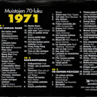 Muistojen 70-luku 1971  3-CD mm. Fredi,Jussi Raittinen...ym. - pikkukuva 2