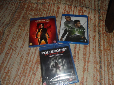 Blu-Ray elokuvat 3 kpl