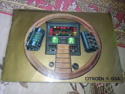 Citroen GSA omistajan käsikirja
