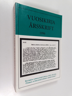 Suomen kirkkohistoriallisen seuran vuosikirja Finska kyrk...