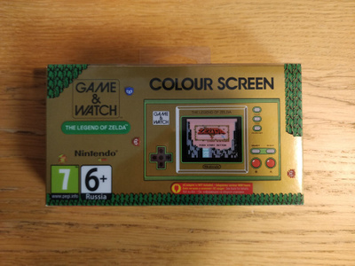 Uusi Nintendo Game & Watch The Legend Of Zelda NIB