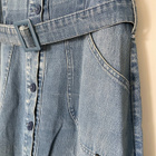 Jeans vintage mekko 1970-luku, koko 34-36 - pikkukuva 4