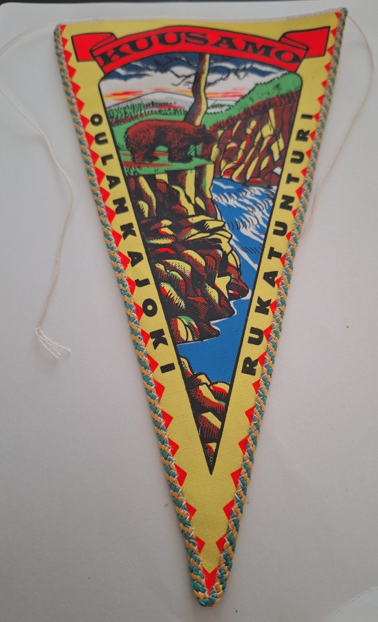 KUUSAMO Vintage iso matkailuviiri