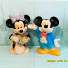 * NÄYTTÄVÄT 80-LUVUN DISNEY MIKKI JA MINNI FIGUURIT 35 cm * - pikkukuva 1