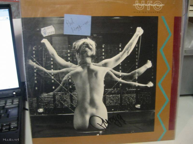 UFO - MAKING CONTACTEX/EX  VINYYLI MOGGIN NIMMARILLA