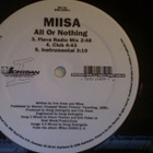 MIISA :: ALL OR NOTHING :: VINYYLI  12" MAXI PROMO  1995 - pikkukuva 3