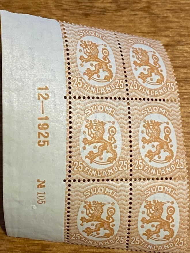 SAARISEN MALLI 25 PENNIÄ L113AW2 NUMERO KUUSILO**