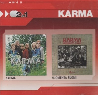 Karma (2CD) Karma / Huomenta Suomi KUIN UUSI!!