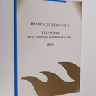 Helsingin yliopisto - Yleisopas : Opas opintoja suunnitte... - pikkukuva 1