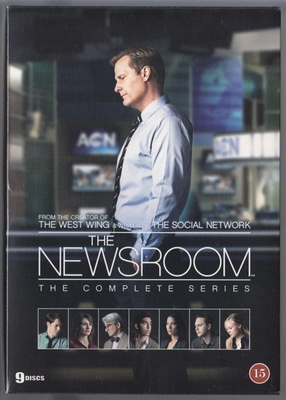 The Newsroom (koko sarja) 9DVD (UUSI)
