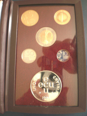 ECU rahasarja 1995 Hopea jetoni 31g/925H