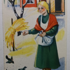 Raivio: Leidi ruokkimassa lintuja (ruotsink), pikkuk. p.1941 - pikkukuva 1