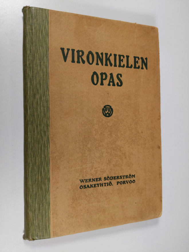 J. Aawik : Vironkielen opas ynnä lukemisto ja sanasto