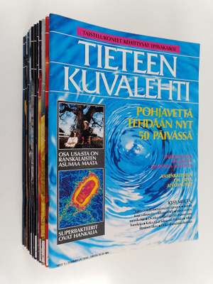 Tieteen kuvalehti vuosikerta 1995 (1-13 + liitteet Atomia...