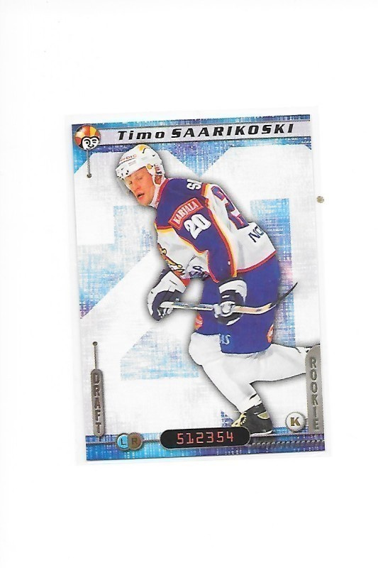 2000-01 CardSet #285 Timo Saarikoski Jokerit