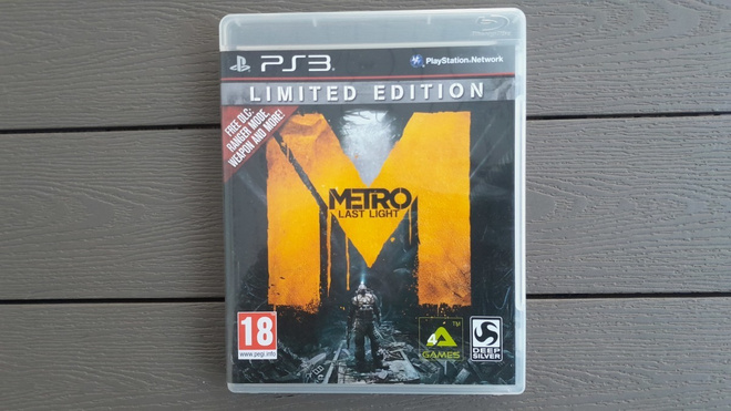 PS3: METRO Last Light - Limited Edition peli (2013)