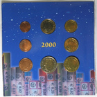 2000 BELGIA 1c - 2euro BU laatu, otettu intro kansiosta - pikkukuva 1