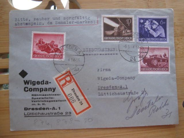 Deutsches Reich, R-kuori 1944 4 armeija merkillä