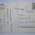 Postikortti Laiva Finnhansa Finnlines Paquebot Leima 1972 - pikkukuva 1