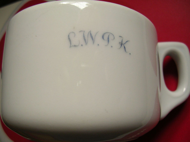 L.W.P.K Arabian vanha kahvikuppi